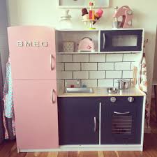 Our Kmart Kids Kitchen Hack Kids Play Kitchen Ikea Kids Kitchen Diy Kids Furniture