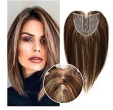 Human hair wig topper #4P27-2