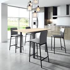 Table Snack De Cuisine Extensible En Stratifie Vienna Table Snack Table Haute Cuisine Table Cuisine