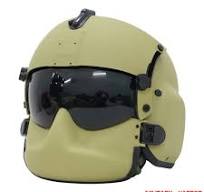 HGU-56P Helicopter Pilot Helmet with Dual lens and face ...