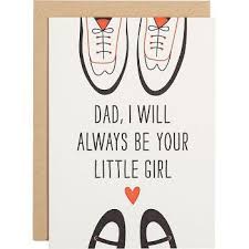 Father's day it was very easy to design my own card. Dad S Little Girl Father S Day Card Paper Source Dad Birthday Card Birthday Cards Diy Dad Cards