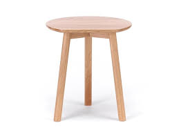 Base is made of metal and reinforced with crossed supports. Round Wooden Coffee Table Yyy By Ton Design Alexander Gufler