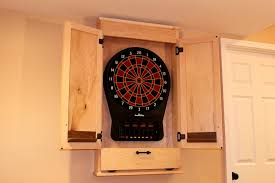 Build A Simple Dartboard Cabinet Woodworkers Guild Of America