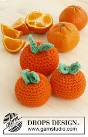 Tutti Frutti Crochet Drops Fruit And Vegetables With Basket In Paris Free Pattern By Drops Design Crochet Fruit Crochet Food Crochet Crafts