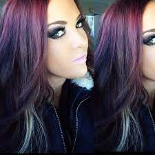For a natural eye makeup looks, apply a soft or light brown eyeshadow that works with your skin tone and style. Plum Burgundy Hair Blue Eyes Novocom Top