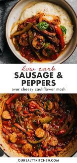 Healthy Sausage And Peppers Recipe Healthy Sausage Recipes Stuffed Peppers Italian Sausage Recipes