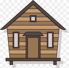 La madera en tono natural, con el dibujo de vetas y nudos marcado, esté presente en toda la casa. Casa De Cabana Chalet Una Cabana De Dibujos Animados En El Bosque Personaje Animado Angulo Edificio Png Pngwing