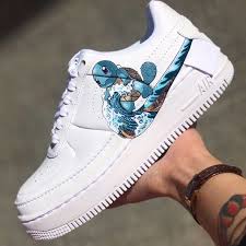 Squirtle Surfer The Custom Movement In 2020 Custom Shoes Diy Custom Nike Shoes Nike Shoes Air Force