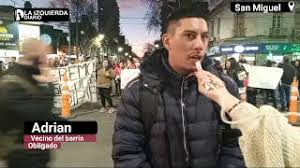 San Miguel. Vecinos del barrio Obligado movilizaron en el centro del  municipio por tierra para vivir