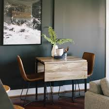 Box Frame Drop Leaf Expandable Table In 2020 Dining Table Small Space Dining Room Small Small Apartment Dining Room