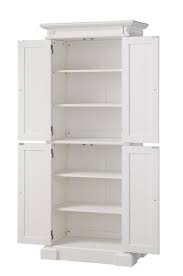Organize your home's pantry or dining area with an accent cabinet that combines casual style with a convenient, versatile design. 20 White Kitchen Pantry Cabinet Magzhouse