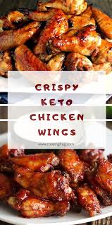 Keto Chicken Wings Crispy Cooking Frog Recipe Chicken Wings Recipe Oven Chicken Wing Recipes Baked Keto Chicken Wings