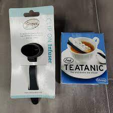 This titanic tea infuser ($10) sinks to the bottom of your cup. Fred Teatanic Tea Infuser For Sale Online Ebay