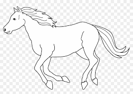 Are you searching horse coloring pages for your kids? Galloping Horse Coloring Page White Horse Clipart Png Free Transparent Png Clipart Images Download
