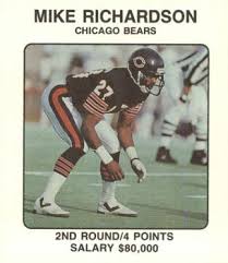 The bears interviewed mike singletary, among others, for their defensive coordinator job earlier this week. Mike Richardson Gallery Trading Card Database