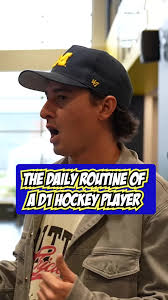 A Day in the Life of Michigan Hockey Captain Jacob Truscott