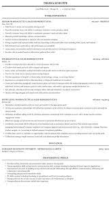 Experience in both newly launched as well as established products in both pharmaceutical and contract sales. Pharmaceutical Sales Representative Resume Sample Mintresume