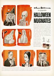 Charles Addams Halloween Mug Mates Vintage Halloween Art Vintage Halloween Retro Halloween
