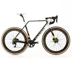 Mathieuvanderpoel S New Rainbow Canyon Cx Bike The Custom Canyon Inflite Cf Slx Features Components And Wheels From Rideshimano And