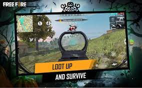 Here the user, along with other real gamers, will land on a desert island from the sky on parachutes and try to stay alive. Garena Free Fire Spooky Night 1 41 0 Apk Mod Data Mega Mod Apk Android Free