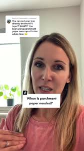 When to Use Parchment Paper with HTV Projects