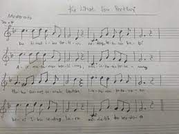Not Balok Dari Lagu Kulihat Ibu Pertiwi Brainly Co Id