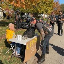 Bikers help terminally ill boy's lemonade stand