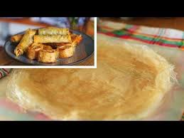 Pate Filo Phyllo Maison Nems Et Feuilletes Youtube Nems Alimentation Pates