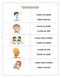 We found some images about personal hygiene worksheets pdf order of operations worksheet generator, action verbs worksheet 5th grade, evaluating exponents worksheets, adding fractions. Personal Hygiene Online Worksheet
