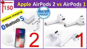 Apple Airpods 2 Vs Airpod 1 Second Gen Rumored 250