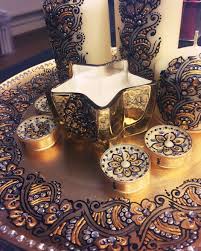 Mehndi Thal For My Friend Desi Wedding Decor Mehndi Decor Pakistani Wedding Decor
