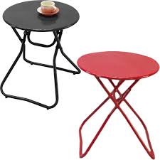 Metal Lightweight Folding Table Coffee Table Foldable Desk Portable Black Or Red Coffee Table Living Room Modern Coffee Table Table