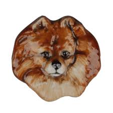 Nordic blue aida with dmc floss, kreinik blending filament, mill hill beads, mill hill treasures, and mill hill buttons. Pomeranian Pin Royal Doulton Dog Seaway China Company