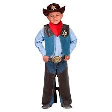 Melissa Doug Cowboy Role Play Costume Set 5pc Includes Faux Leather Chaps Role Play Costume Cowboy Costume Boys Cowboy Costume