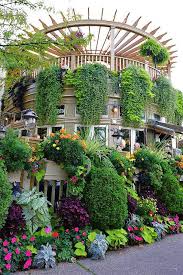 Cafe In Niagara On The Lake Beautiful Gardens Beautiful Places Places Around The World