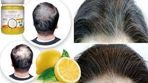 Coconut oil goes about as an incredible conditioner and it can enter the hair shafts, which can make hair solid and sound. Coconut Oil And Lemon Mixture Turns Gray Hair Back To Its Natural Colo Coconut Oil Healthy Hair Hair