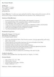 house cleaning resume sample cprc