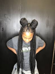 Black And Blue Hairstyles Braids Tribal Braids Girls Hairstyles Braids Braids For Black Hair African Braids Hairstyles