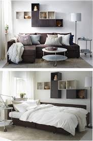 At night, a bed where you can sleep in style, or make your guests feel at home. Products Ikea Living Room Living Room Decor Home