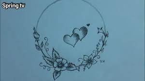 رسم عرق ورد على شكل قوس drawing a rose vein in the form of an arc youtube