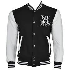 Black And White Varsity Jacket Womens Black Veil Brides Rebels Varsity Jacket Black White 62 Liked On Polyvore Featuring Outerwear Jackets Black And White Jacket Bride Jacket Unisex Jacket