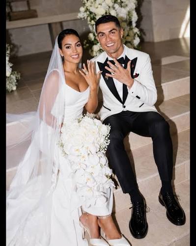 Congrats to my friends @cristiano @georginagio on their marriage! The  ceremony in Portugal today was a “private and intimate moment” attended by  their five children. They're a great couple, and I wish