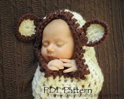 Baby Cocoon for Newborn Photography -- PDF Pattern for Crochet INSTANT  DOWNLOAD
