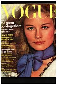Vogue 1973 November fashion magazine free shipping
