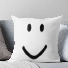 Roblox Default Noob Face Throw Pillow By Trainticket In 2020 Throw Pillows Designer Throw Pillows Printed Throw Pillows