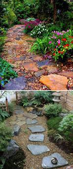 Just get your maids put your safety glasses on. 20 Put A Walking Stones And Path Combo To Update Your Garden Decor Ideas Gardening Gardens Ga Landscaping With Rocks Stone Garden Paths Pathway Landscaping