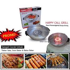 Sosis bakar jumbo keju berat 1 kg isi 14 pcs sosis bakar jumbo cheese sosis bakar bockwurst cheese sosis jumbo jofrans 14 cm dengan varian mau buat jagung bakar tanpa arang plus tanpa kipas kipas?. Happy Call Grill Roasted Pan Fancy Alat Wajan Untuk Memanggang Dan Membakar Masakan Sosis Bakar Shopee Indonesia