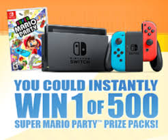 Maybe you would like to learn more about one of these? Lunchables Nintendo Mario Party Giveaway Win A Nintendo Switch More Sweepstakes In Seattle