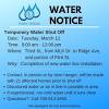 Please be informed there will be water disruption by syarikat bekalan air selangor sdn bhd (syabas) for critical maintenance works, starting from 9.00 am today (6th of march 2018). 1