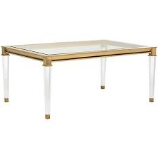 Charleston Acrylic Coffee Table Brass Luxury Coffee Table Acrylic Coffee Table Coffee Table Square
